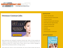 Tablet Screenshot of overseascontractjobs.net